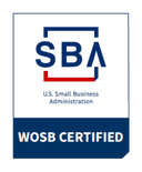 SBA-certified Women-Owned Small Business (WOSB)